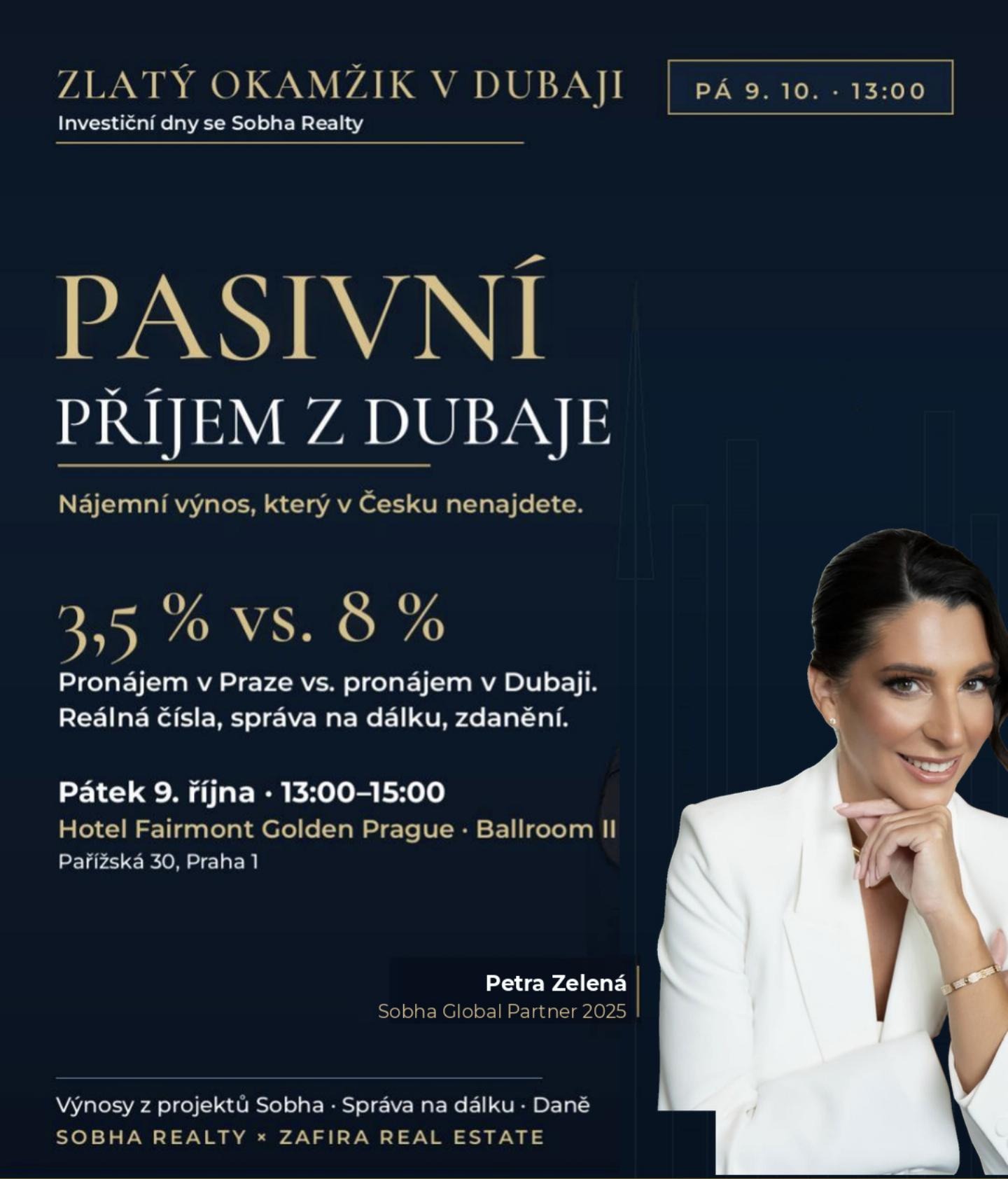 Pozvánka — Pasivní příjem z Dubaje